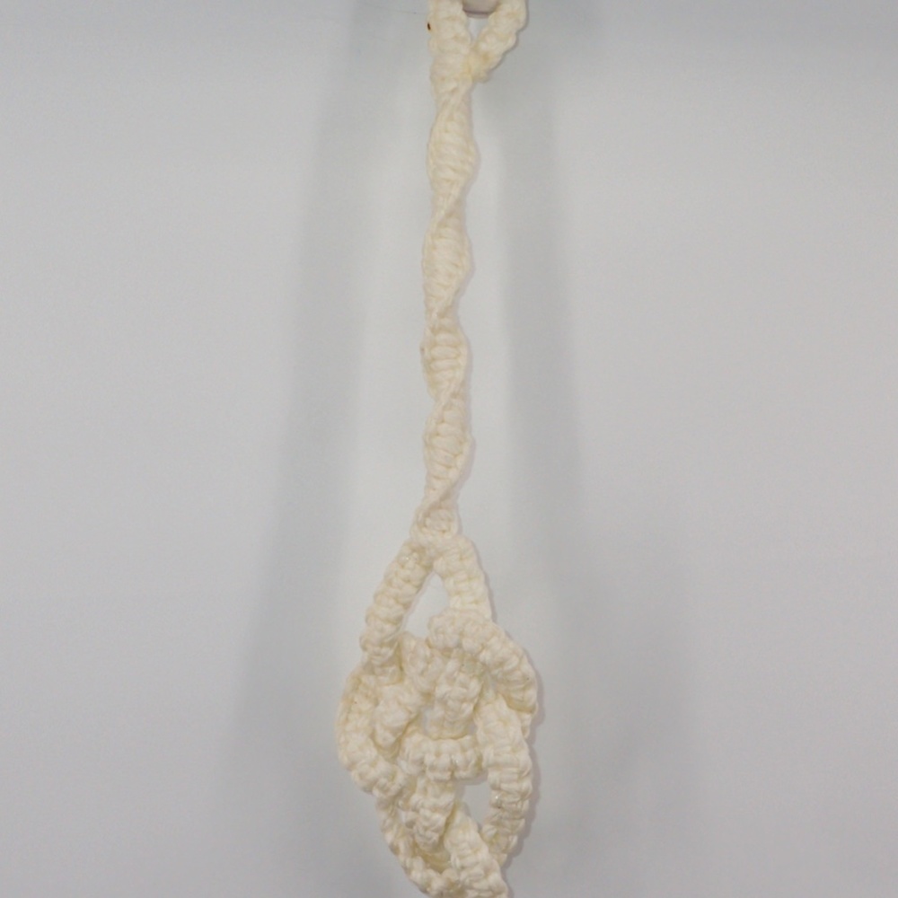 Macrame Wall Hanging Tapestry Boho Chic Bohemian Knotted Home Art Decor 22" Long
